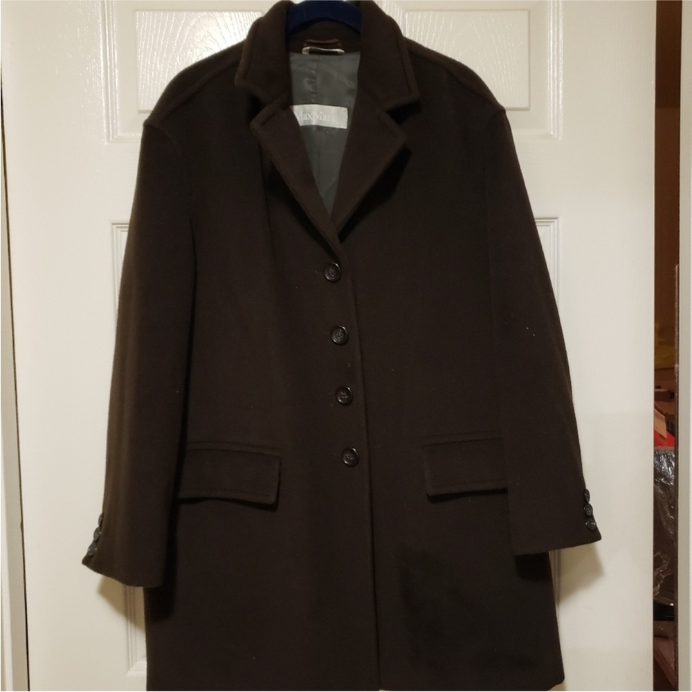 MaxMara Brown Wool Coat